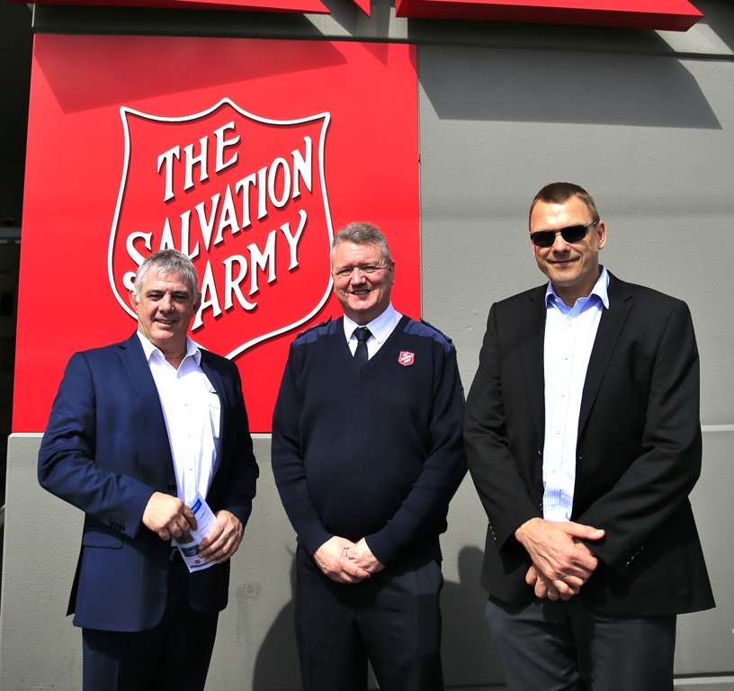 Built Environs support Salvation Army